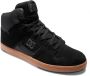 DC Shoes DC Cure High Top Sneakers Heren Black Gum - Thumbnail 10