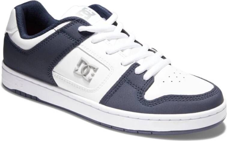 DC Shoes Witte Leren Sneakers Manteca 4 S White Heren