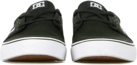 DC Shoes Zwart Witte Skate Schoenen voor Mannen Black Heren