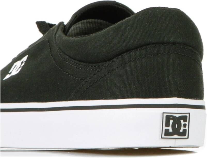 DC Shoes Zwart Witte Skate Schoenen voor Mannen Black Heren