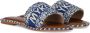 De Siena Sandalen MYKONOS BLAU SLIDE in blauw - Thumbnail 3