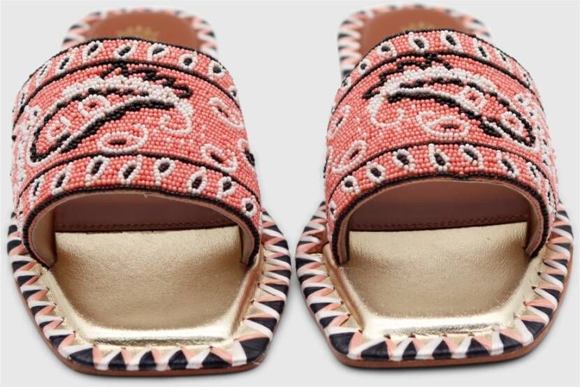 De Siena Flat Sandals Roze Dames