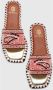De Siena Flat Sandals Pink Dames - Thumbnail 3