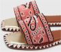 De Siena Flat Sandals Roze Dames - Thumbnail 4