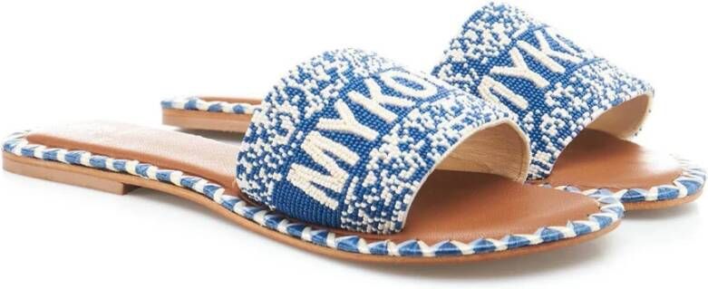 De Siena Sandals Blauw Dames