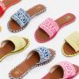 De Siena Sandalen MYKONOS BLAU SLIDE in blauw - Thumbnail 5