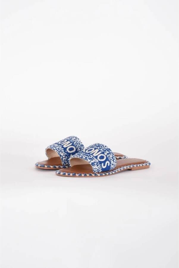 De Siena Sliders Blauw Dames