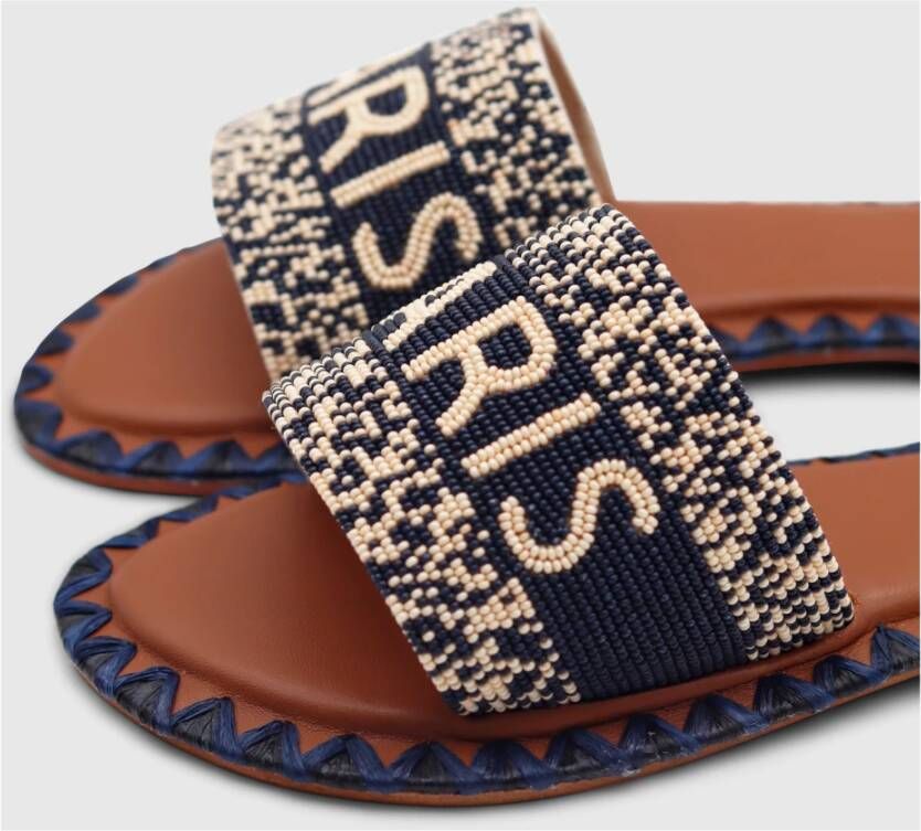 De Siena Sliders Blauw Dames