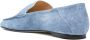 Dear Frances Cerulean Blue Leren Penny Slot Schoenen Blue Dames - Thumbnail 3