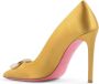 Dee Ocleppo Sneakers Satijnen puntige neus pumps Crystal Buckle hakken - Thumbnail 3