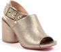 Dee Ocleppo Gouden Slingback Sandaal Italiaans Leer Yellow Dames - Thumbnail 2