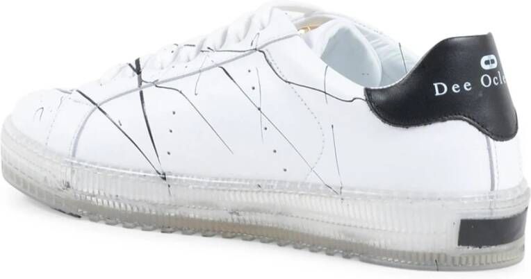 Dee Ocleppo Handgeschilderde Spettersneakers White Dames