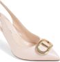 Dee Ocleppo Iconische Leren Slingback Pumps Pink Dames - Thumbnail 3