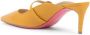 Dee Ocleppo Italiaanse Leren Point-Toe Muiltjes Yellow Dames - Thumbnail 4