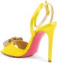 Dee Ocleppo Kristalboog Satijnen Hakken Geel Yellow Dames - Thumbnail 3