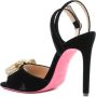Dee Ocleppo Sandalen Fluwelen hakken Crystal Detail Model - Thumbnail 4