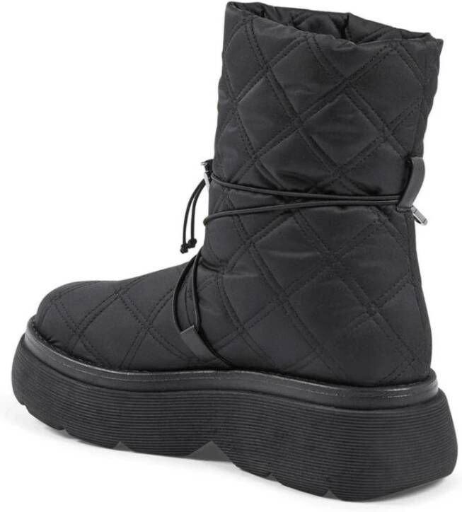Dee Ocleppo Matelassé Nylon Sneeuwlaarzen met Rubberen Zolen