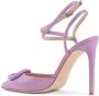 Dee Ocleppo Paarse Leren Stiletto Pump Purple Dames - Thumbnail 3