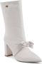 Dee Ocleppo Stijlvolle Bow Laars met Gouden Detail Beige Dames - Thumbnail 3