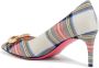 Dee Ocleppo Stijlvolle Gouden Logo Kilt Pump Multicolor Dames - Thumbnail 4