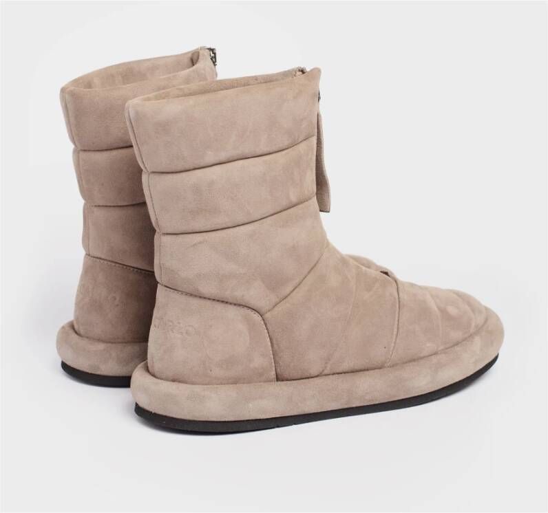 DEL Carlo Ankle Boots Beige Dames