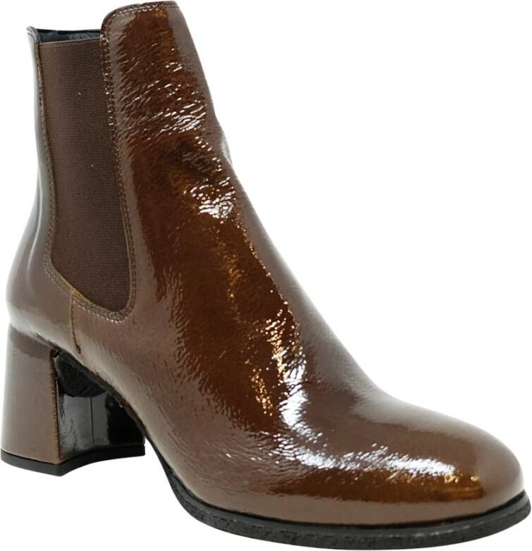 DEL Carlo Ankle Boots Bruin Dames