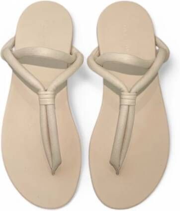 DEL Carlo Beige Zomersandalen Essentiële Elegantie