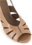 DEL Carlo Bruine Dames Sandalen van Lakleer - Thumbnail 2