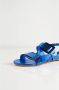 DEL Carlo Flat Sandals Blauw Dames - Thumbnail 2