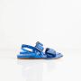 DEL Carlo Flat Sandals Blauw Dames - Thumbnail 6
