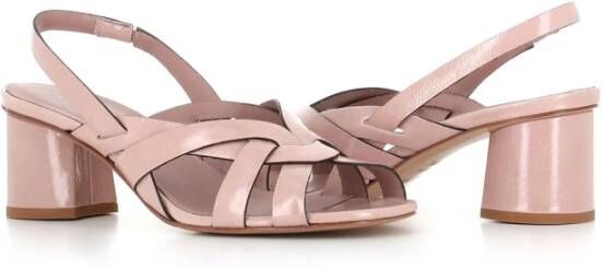 DEL Carlo Flat Sandals Pink Dames