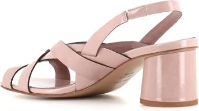 DEL Carlo Flat Sandals Pink Dames