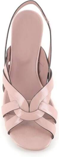 DEL Carlo Flat Sandals Pink Dames