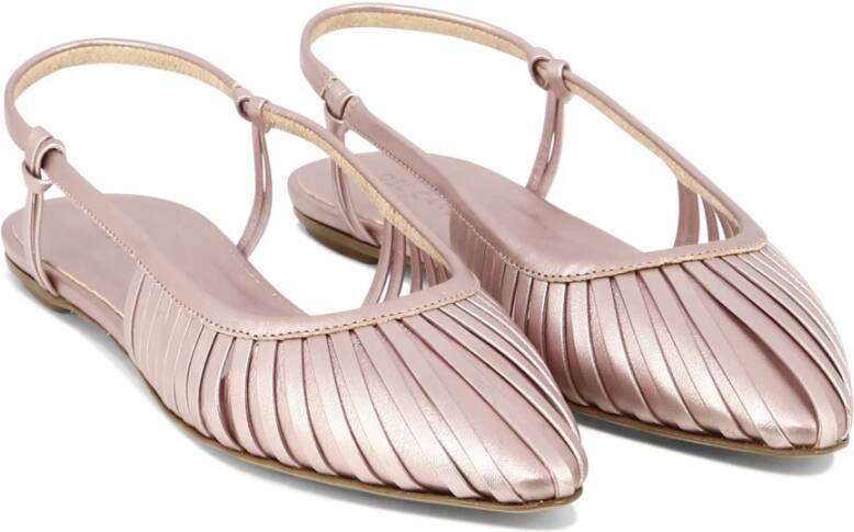 DEL Carlo Flat Sandals Pink Dames