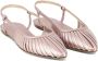 DEL Carlo Flat Sandals Pink Dames - Thumbnail 2