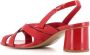 DEL Carlo Flat Sandals Red Dames - Thumbnail 4