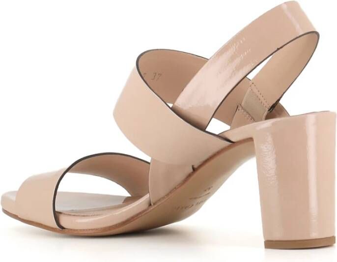 DEL Carlo High Heel Sandals Beige Dames