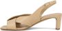 DEL Carlo High Heel Sandals Beige Dames - Thumbnail 3