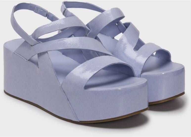 DEL Carlo High Heel Sandals Blue Dames