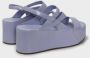 DEL Carlo High Heel Sandals Blue Dames - Thumbnail 3