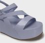 DEL Carlo High Heel Sandals Blue Dames - Thumbnail 4