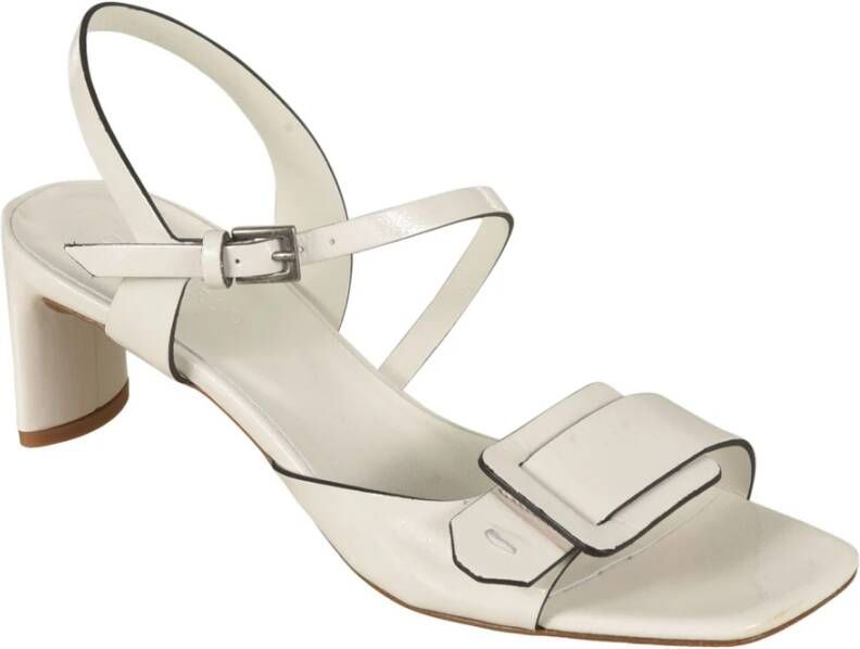 DEL Carlo High Heel Sandals White Dames