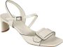 DEL Carlo High Heel Sandals White Dames - Thumbnail 2