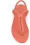 DEL Carlo Oranje Leren Sandalen - Thumbnail 2