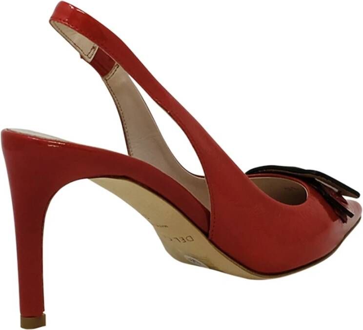 DEL Carlo Pumps Rood Dames