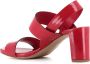 DEL Carlo Rode lak sandalen Red Dames - Thumbnail 4