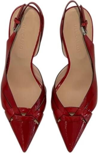 DEL Carlo Rode Sandalen