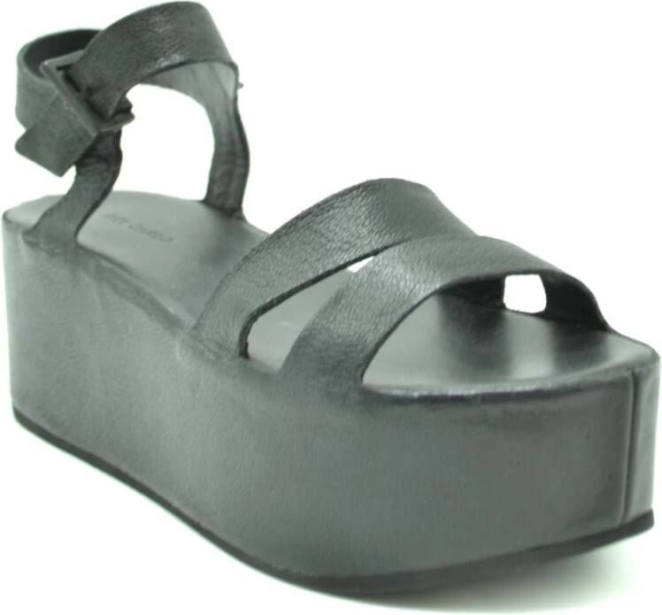 DEL Carlo Sandals Grijs Dames