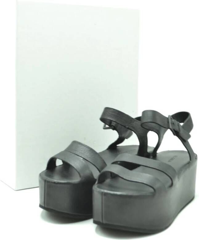 DEL Carlo Sandals Grijs Dames