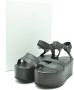 DEL Carlo Modieuze Sleehak Sandalen voor Vrouwen Gray Dames - Thumbnail 5
